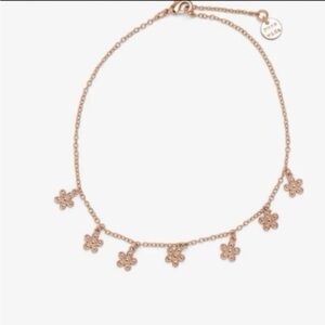 PURA VIDA Anklet Rose Gold Flower Bitty Daisy NEW!🩷